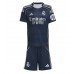 Lacne Dětský Futbalové dres Real Madrid Dean Huijsen #24 2025-26 Krátky Rukáv - Preč (+ trenírky)